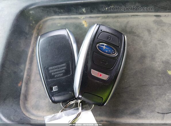 JF2GTAMC5K8291147 2019 SUBARU CROSSTREK Blue Vista del salpicadero