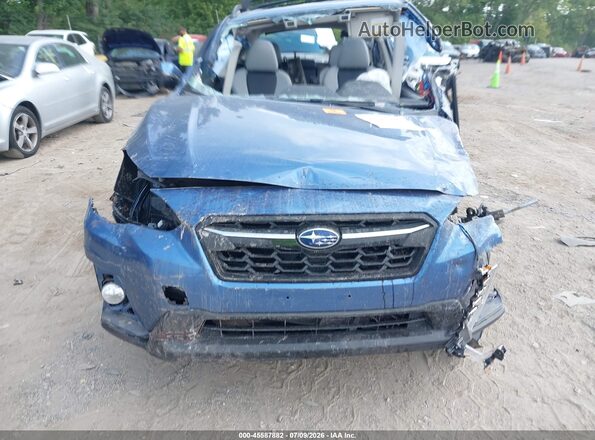JF2GTAMC5K8291147 2019 SUBARU CROSSTREK Blue Vista del cuadro de instrumentos