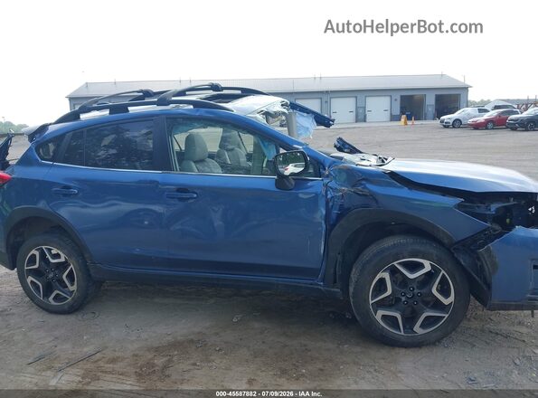 JF2GTAMC5K8291147 2019 SUBARU CROSSTREK Blue Vista interior trasera