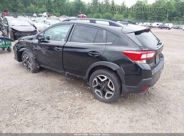JF2GTAMC5KH322560 2019 SUBARU CROSSTREK Black Trasero izquierdo