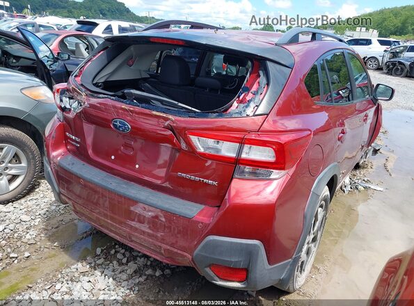 JF2GTAMC6J8249374 2018 SUBARU CROSSTREK Red Задня права чверть