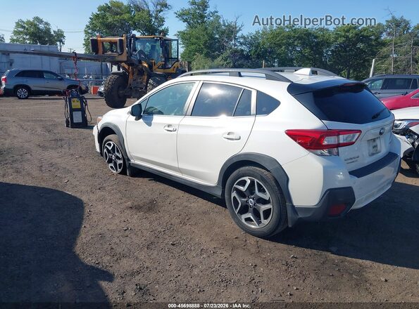 JF2GTAMC6JH236737 2018 SUBARU CROSSTREK White უკანა მარცხენა