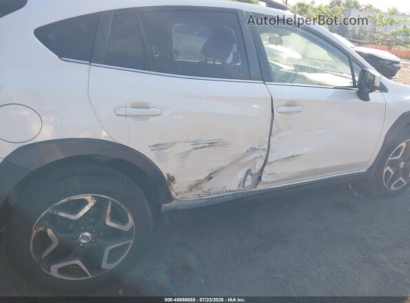 JF2GTAMC6JH236737 2018 SUBARU CROSSTREK White წინა ხედი