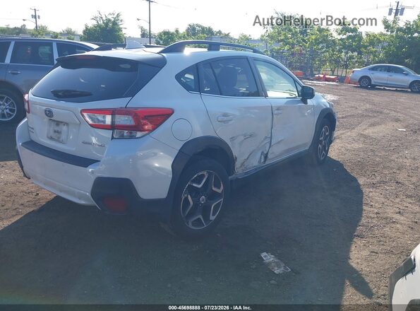 JF2GTAMC6JH236737 2018 SUBARU CROSSTREK White უკანა მარჯვენა