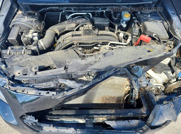 JF2GTAMC6K8201388 2019 SUBARU CROSSTREK Black უკანა სალონის ხედი