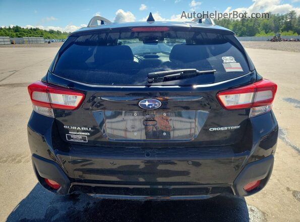 JF2GTAMC6K8201388 2019 SUBARU CROSSTREK Black უკანა ხედი