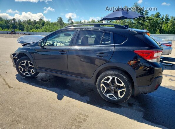 JF2GTAMC6K8201388 2019 SUBARU CROSSTREK Black უკანა მარცხენა