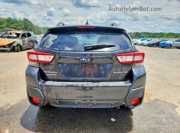 JF2GTAMC6K8241549 2019 SUBARU CROSSTREK Gray Հետևի տեսք