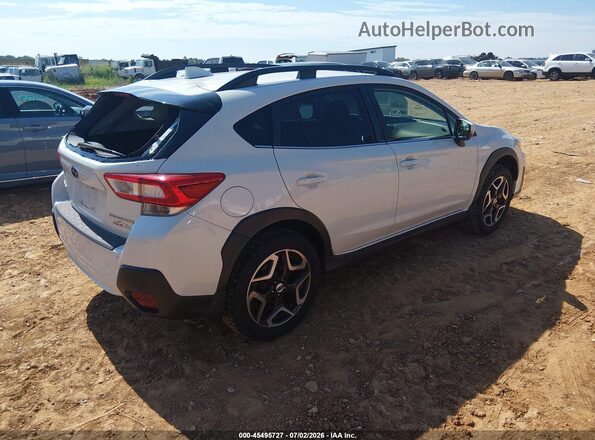 JF2GTAMC7J8201883 2018 SUBARU CROSSTREK White Trasero derecho