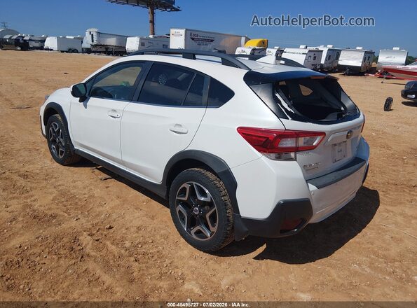 JF2GTAMC7J8201883 2018 SUBARU CROSSTREK White Trasero izquierdo