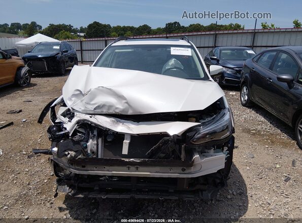 JF2GTAMC7J8295165 2018 SUBARU CROSSTREK White Widok zestawu wskaźników