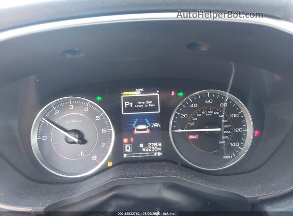 JF2GTAMC7JH244216 2018 SUBARU CROSSTREK Black Widok tylnych siedzeń