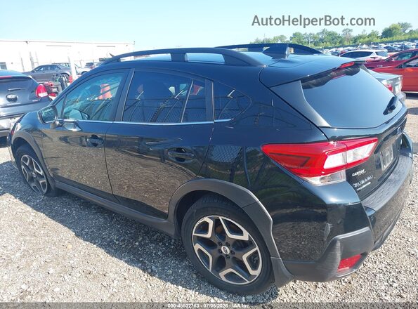 JF2GTAMC7JH244216 2018 SUBARU CROSSTREK Black Widok wnętrza 360 stopni