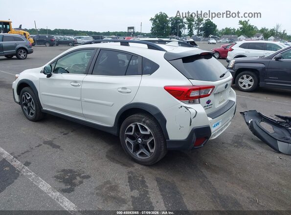 JF2GTAMC7JH289155 2018 SUBARU CROSSTREK White Задня ліва чверть