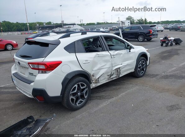 JF2GTAMC7JH289155 2018 SUBARU CROSSTREK White Задня права чверть