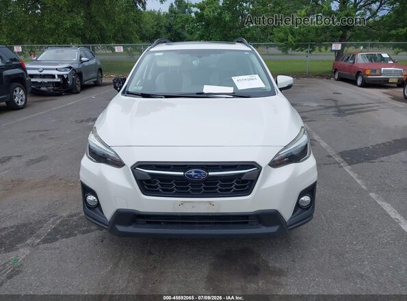 JF2GTAMC7JH289155 2018 SUBARU CROSSTREK White Вид щитка приладів