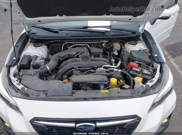 JF2GTAMC7JH289155 2018 SUBARU CROSSTREK White Вид ззаду