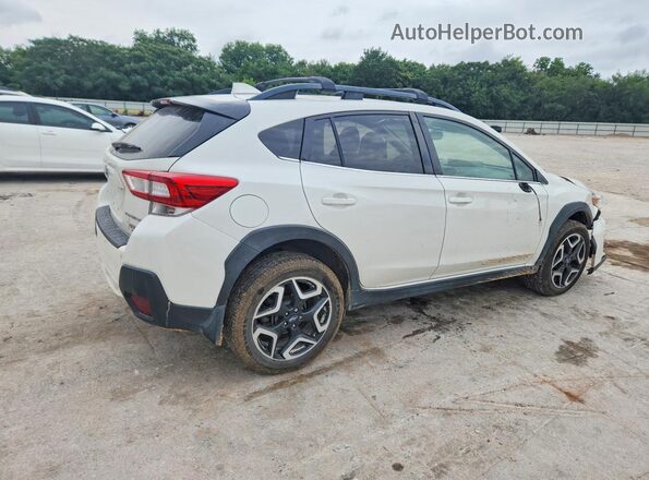 JF2GTAMC7K8270123 2019 SUBARU CROSSTREK White უკანა მარჯვენა