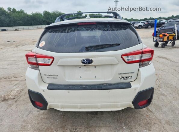JF2GTAMC7K8270123 2019 SUBARU CROSSTREK White უკანა ხედი