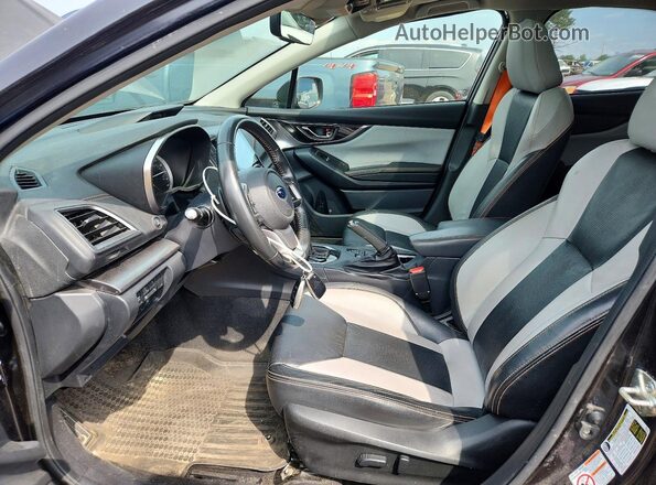 JF2GTAMC7K8276178 2019 SUBARU CROSSTREK Charcoal Widok wnętrza z przodu