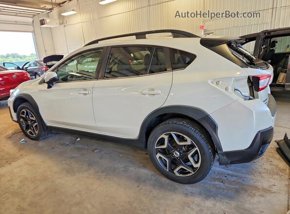 JF2GTAMC8JH210673 2018 SUBARU CROSSTREK White Հետևի ձախ