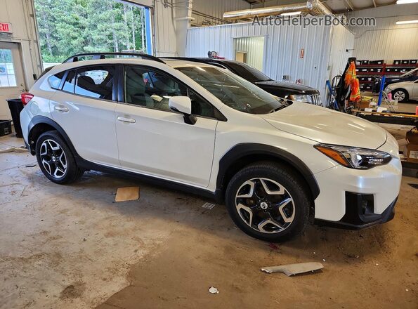 JF2GTAMC8JH210673 2018 SUBARU CROSSTREK White Առջևի աջ
