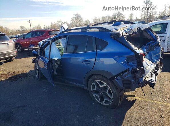 JF2GTAMC8L8219473 2020 SUBARU CROSSTREK Blue Rear left