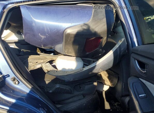 JF2GTAMC8L8219473 2020 SUBARU CROSSTREK Blue Rear seats view
