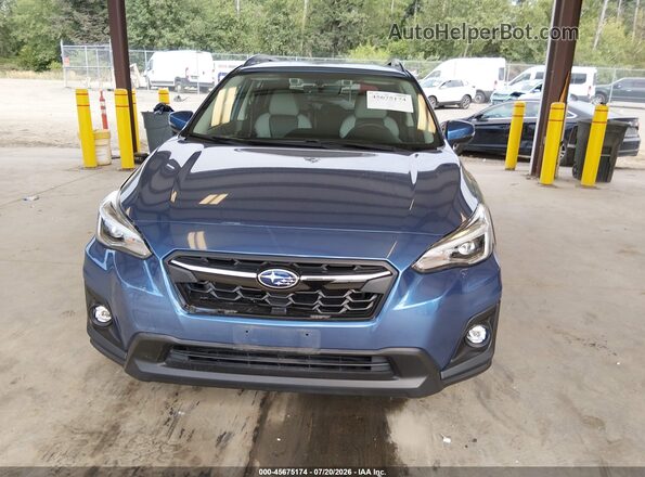 JF2GTAMC8L8253333 2020 SUBARU CROSSTREK Blue უკანა სალონის ხედი