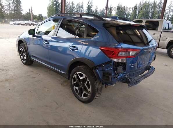 JF2GTAMC8L8253333 2020 SUBARU CROSSTREK Blue უკანა მარცხენა