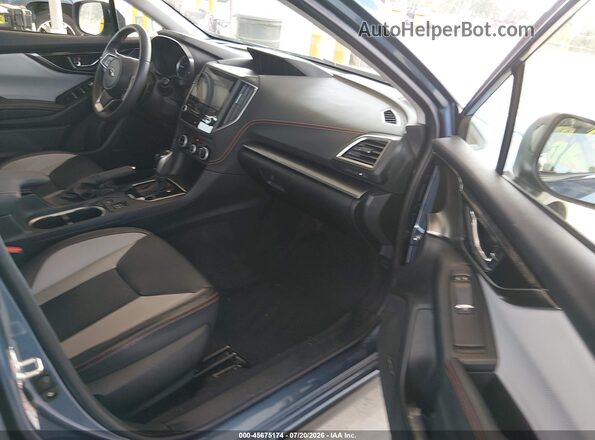 JF2GTAMC8L8253333 2020 SUBARU CROSSTREK Blue წინა სალონის ხედი