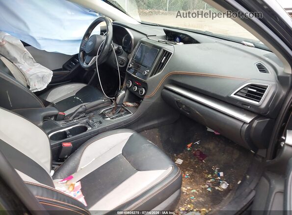 JF2GTAMC9J8309762 2018 SUBARU CROSSTREK Black Vista interior delantera