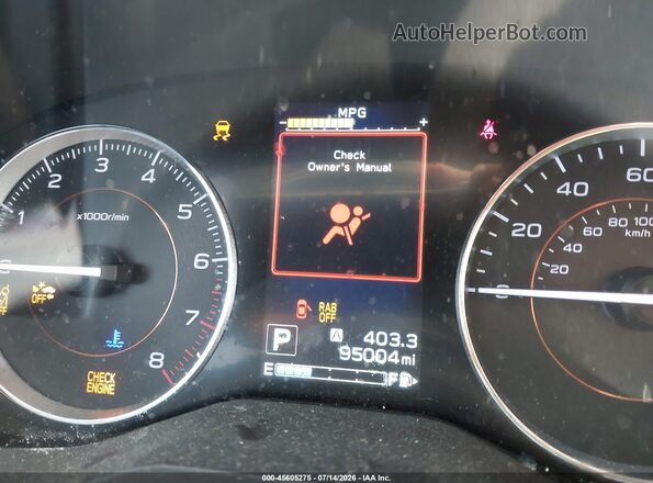 JF2GTAMC9J8309762 2018 SUBARU CROSSTREK Black Vista de los asientos traseros