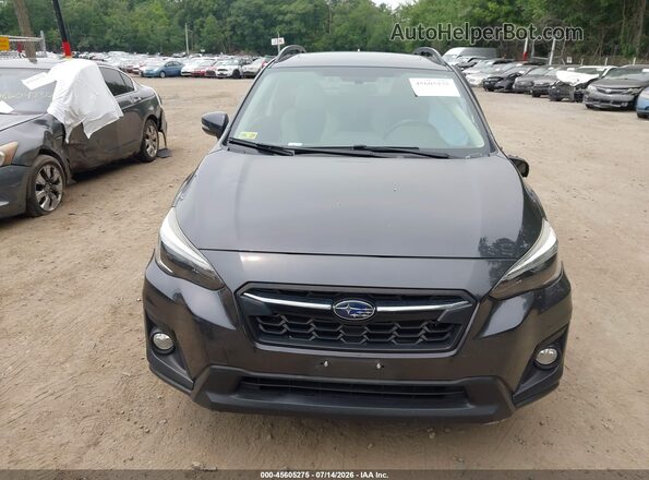 JF2GTAMC9J8309762 2018 SUBARU CROSSTREK Black Vista del cuadro de instrumentos