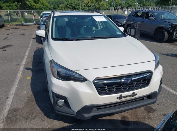 JF2GTAMC9K8258846 2019 SUBARU CROSSTREK White უკანა სალონის ხედი