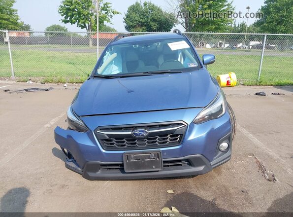 JF2GTAMC9K8364701 2019 SUBARU CROSSTREK Blue Vista interior trasera
