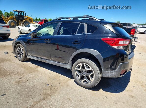 JF2GTAMC9K8366982 2019 SUBARU CROSSTREK Black უკანა მარცხენა