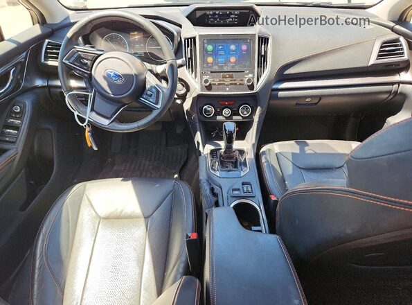 JF2GTAMC9K8366982 2019 SUBARU CROSSTREK Black წინა პანელის ხედი