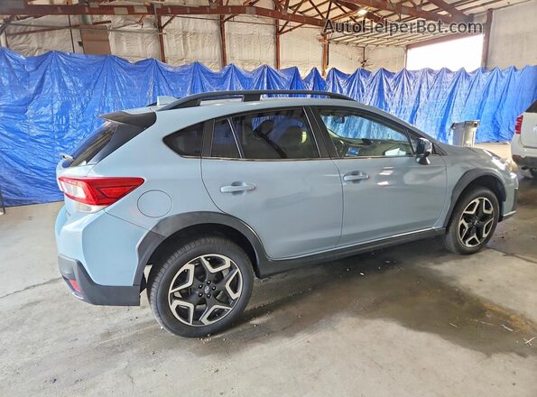 JF2GTAMC9KH229783 2019 SUBARU CROSSTREK Синий Задняя правая четверть