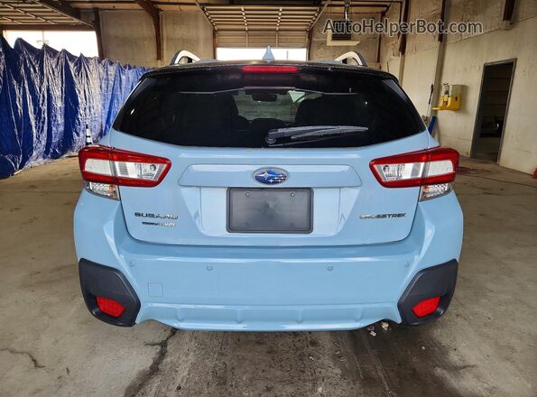 JF2GTAMC9KH229783 2019 SUBARU CROSSTREK Синий Вид сзади