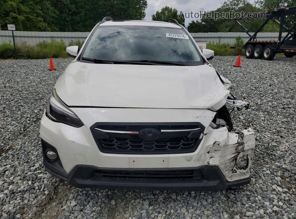 JF2GTAMCXJ8346917 2018 SUBARU CROSSTREK Белый Вид спереди