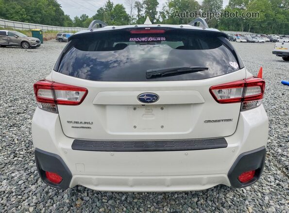 JF2GTAMCXJ8346917 2018 SUBARU CROSSTREK Белый Вид сзади