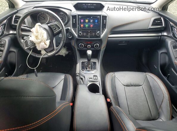 JF2GTAMCXJ8346917 2018 SUBARU CROSSTREK Белый Вид панели приборов