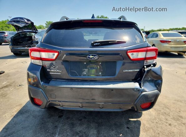 JF2GTAMCXJH311293 2018 SUBARU CROSSTREK Gray უკანა ხედი