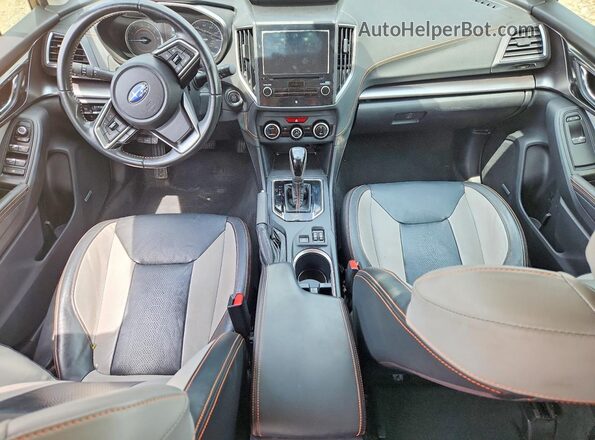JF2GTAMCXJH317630 2018 SUBARU CROSSTREK Gray Вид панелі приладів