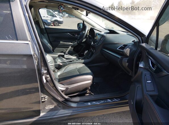 JF2GTANC0K8312386 2019 SUBARU CROSSTREK Gray Front interior view