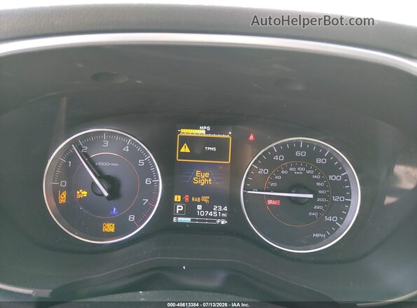JF2GTANC0K8312386 2019 SUBARU CROSSTREK Gray Rear seats view