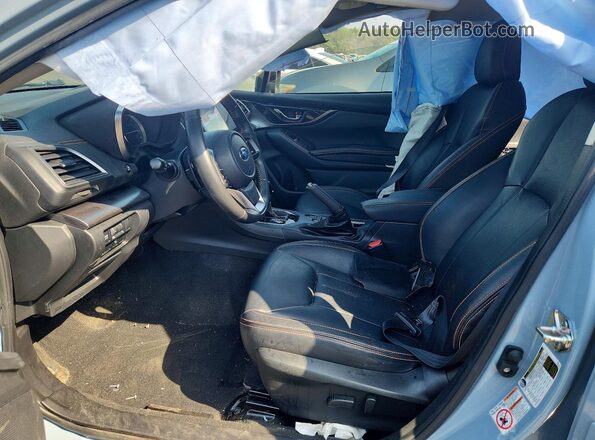 JF2GTANC0KH202499 2019 SUBARU CROSSTREK Blue Vista interior delantera