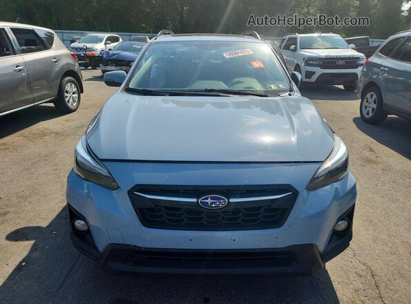 JF2GTANC0KH202499 2019 SUBARU CROSSTREK Blue Vista frontal