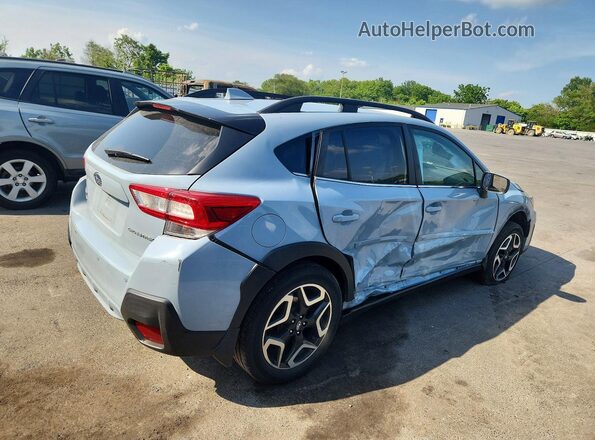 JF2GTANC0KH202499 2019 SUBARU CROSSTREK Blue Trasero derecho